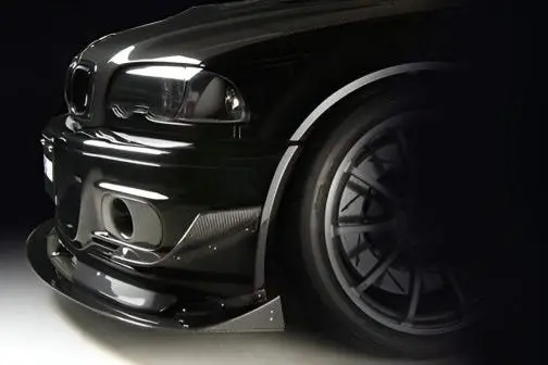 Varis Vrs Circuit Ver. Front Lip Extension (For Vrs Front Bumper) For E46 Bmw M3 [Vab-4627 / Vab-4628] 1