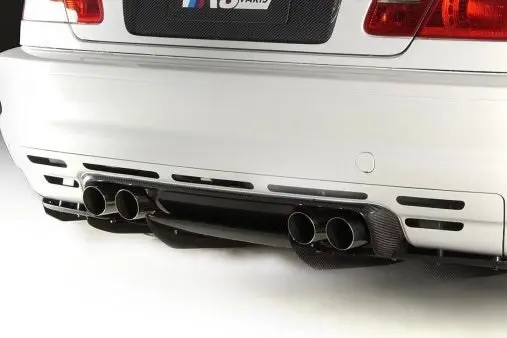Varis Vrs Carbon Rear Under Skirt W/ Slit Ducts For E46 Bmw M3 [Vab-4620] 1