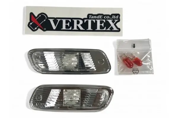 Vertex Side Winker Lights (Clear) For 1991-2000 Lexus Jzz30 Sc300 1