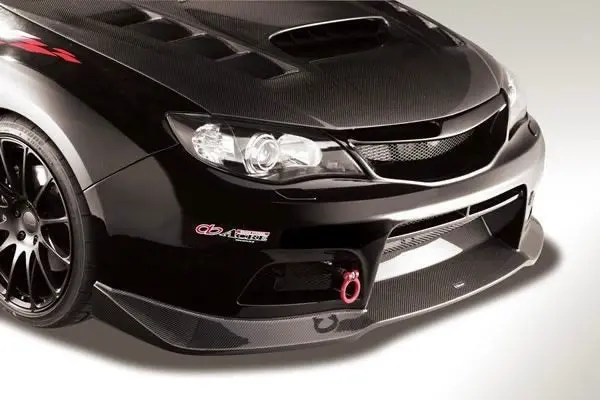 Varis '09 Version Front Bumper For 2007-2014 Subaru Wrx / Sti Grb / Gvb [Vasu-079 / Vasu-080] 1