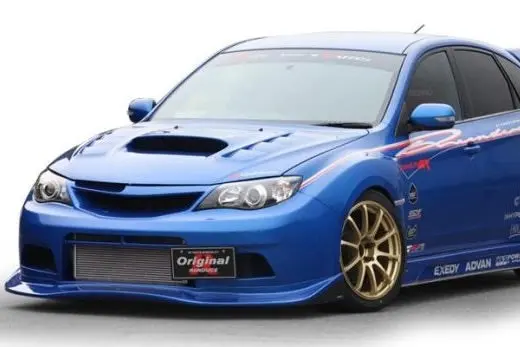 Varis X Original Runduce Front Bumper For 2007-2014 Subaru Wrx / Sti Grb [Vosu-001] 1
