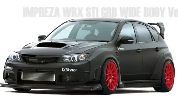 Varis Widebody Kit For 2007-2014 Subaru Wrx Sti Grb [Vasu-134 / Vasu-135 / Vasu-136 / Vasu-137] 1