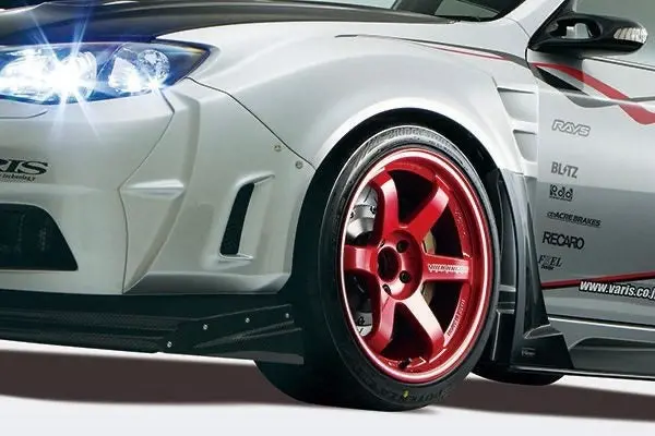Varis Frp Widebody Front Fender Kit For 2007-2014 Subaru Wrx / Sti Gvb [Vasu-113] 1