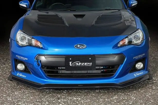 Varis Carbon Front Spoiler For 2012-2016 Subaru Brz Zc6 [Vasu-144] 1