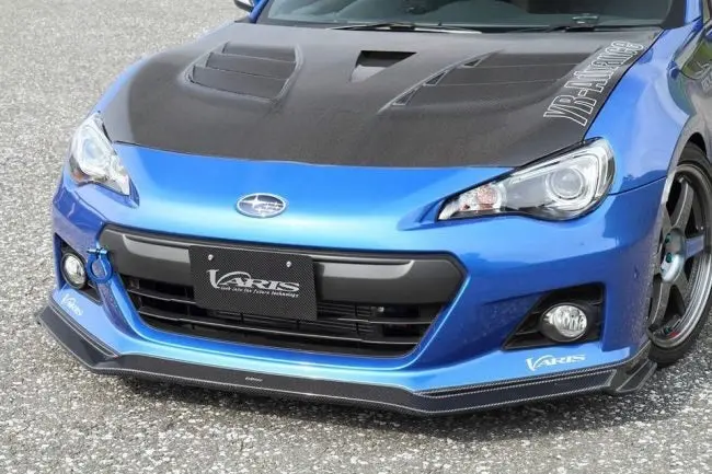 Varis Carbon System-2 Cooling Bonnet For 2012-2016 Subaru Brz Zc6 [Vbsu-129] 1
