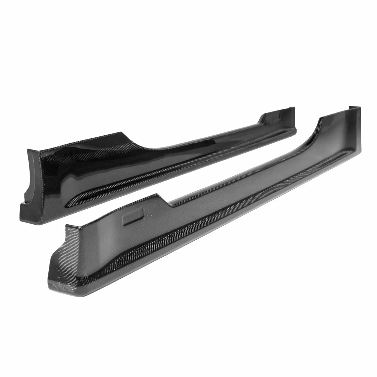 Tt-Style Carbon Fiber Side Skirts For 2003-2008 Nissan 350Z 1