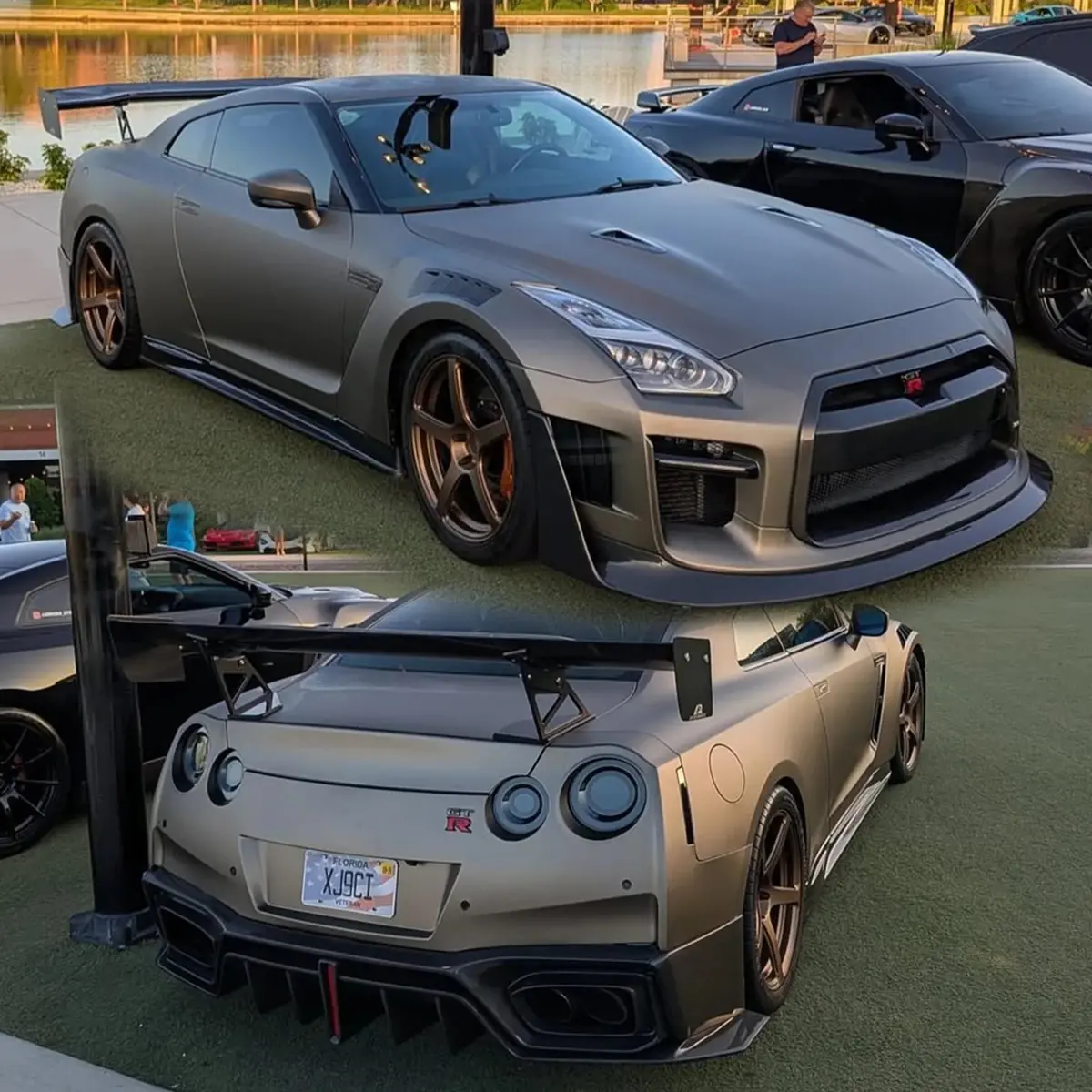 Robot Craftsman "Godzilla" Narrow Body Full Body Kit For Nissan Gtr R35 2008+ (Carbon) 1