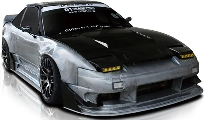 Origin Lab Nissan 180Sx Fujin Add-Ons (Canards + Underpanel) 1