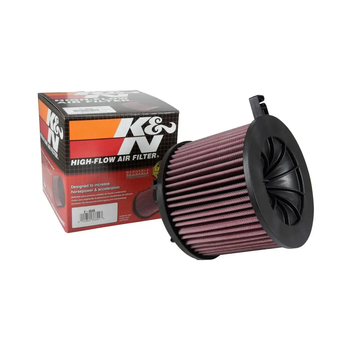 K&N Replacement Air Filter For Audi Rs4, S4, Rs5 & S5 (B9) 1