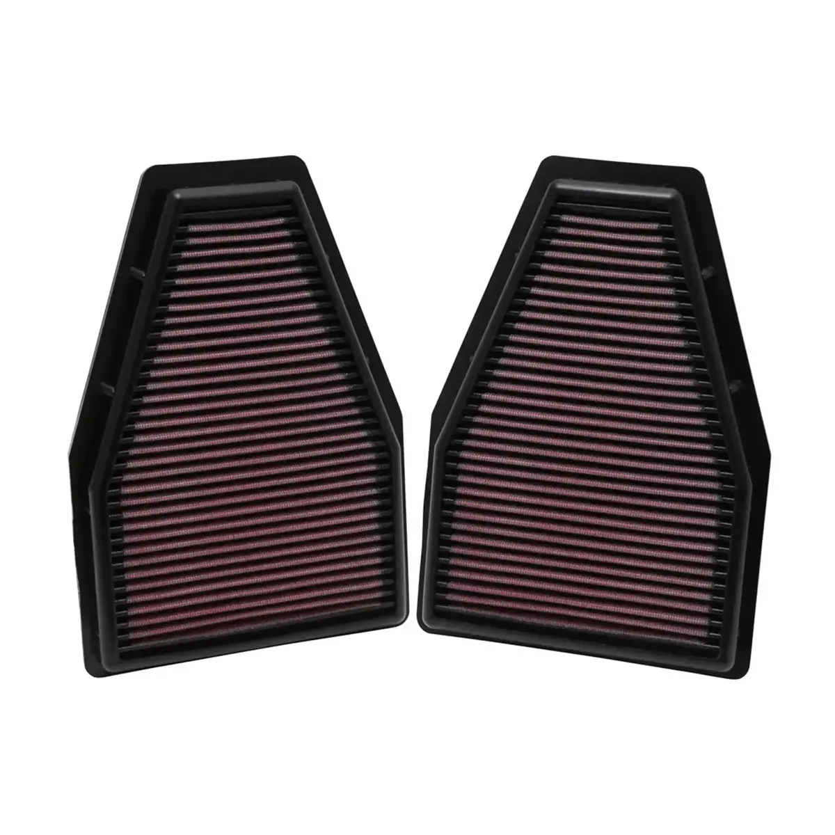 K&N Replacement Air Filters (Pair) For Porsche 911 3.8L H6 Petrol 1