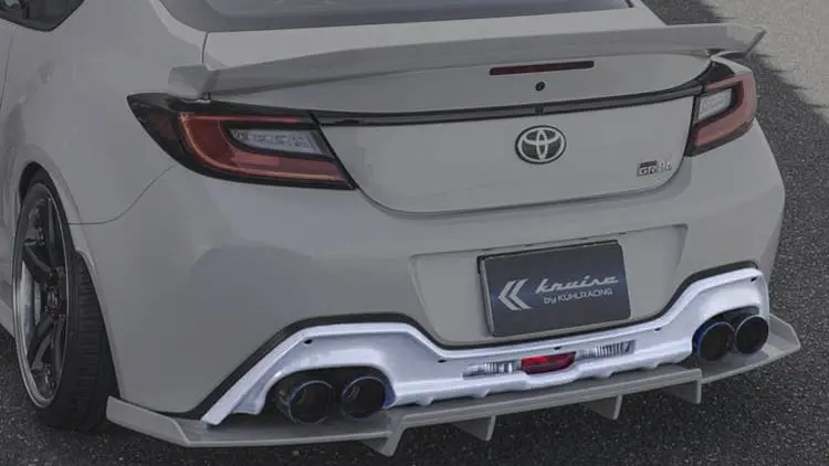 Kuhl Racing Kruise Rear Half Diffuser Frp Toyota Gr86 (Zn8) 2022+ 1