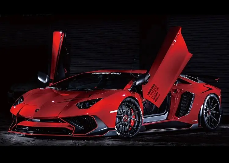 Leap Design 4P Aero Set (Carbon) For Lamborghini Aventador Lp750-4Sv 1