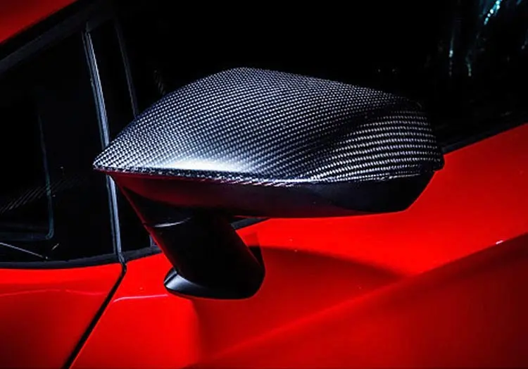 Leap Design Door Mirror Cover (Carbon) For Lamborghini Aventador Lp750-4Sv 1