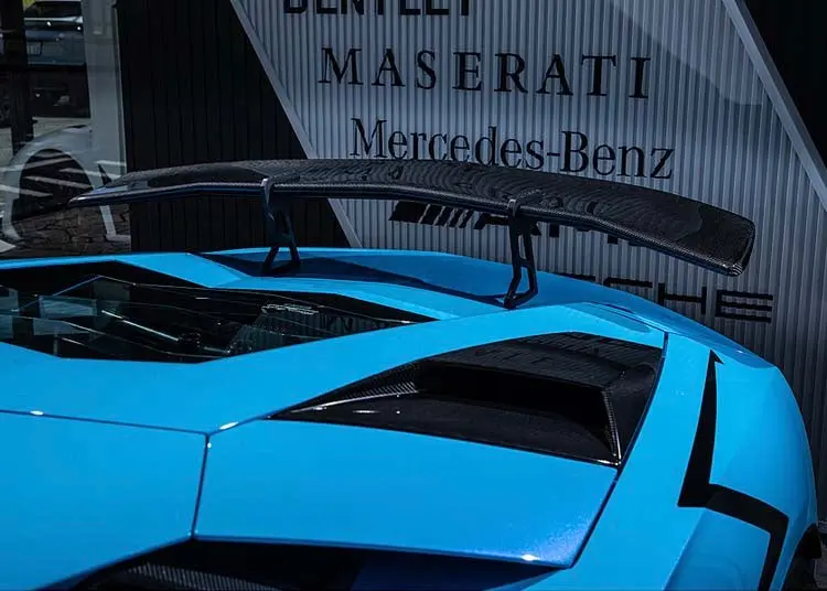 Leap Design Rear Wing (Frp) For Lamborghini Aventador  Lp740-4S 1
