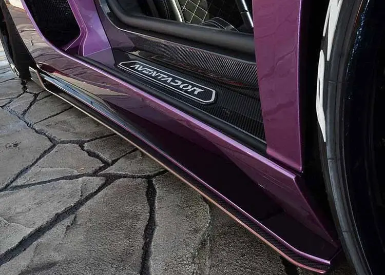 Leap Design Side Skirt (Carbon) For Lamborghini Aventador  Lp740-4S 1