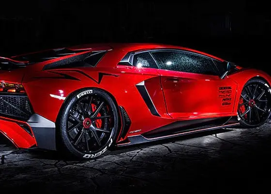 Leap Design Side Skirt (Carbon) For Lamborghini Aventador  Lp750-4Sv 1