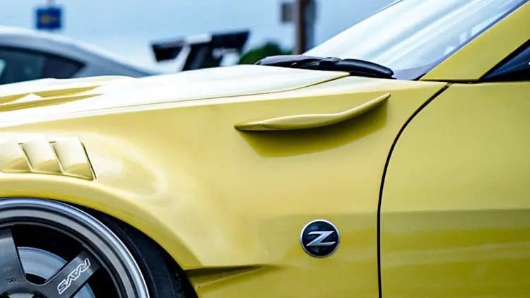 M-Sports Front Fender Fin (Frp) Nissan 350Z (Z33) 1