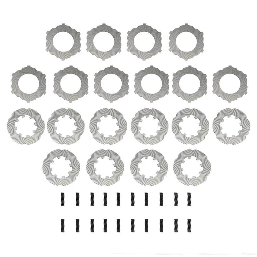 Mfactory Replacement Forged Plates 20Pcs And Pre-Load Springs For Metal Plate Lsd Differential (12Pcs) 1