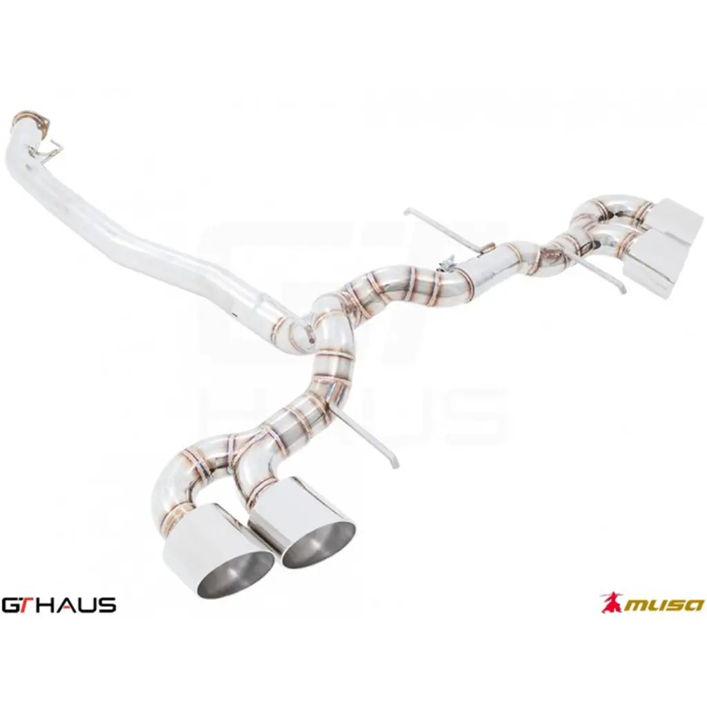 Gt Haus - Musa Exhaust System - Nissan (R35) Skyline Gt-R Gtr (V6 Turbo Coupe) 2011+ Post Facelift 1