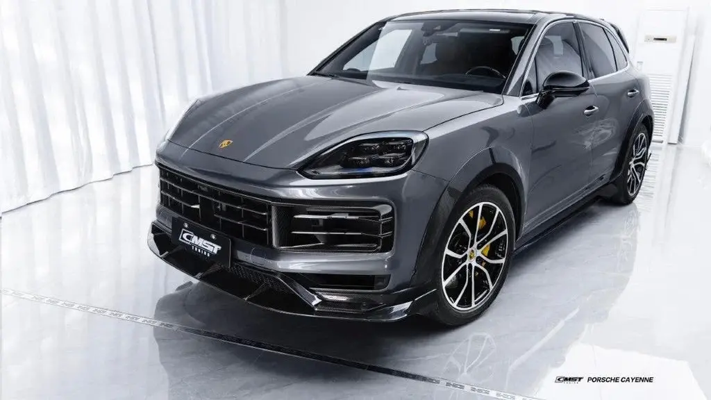 Cmst Tuning Carbon Fiber & Frp Front Lip For Porsche Cayenne 9Y0/E-Hybrid & 9Y3/S 1