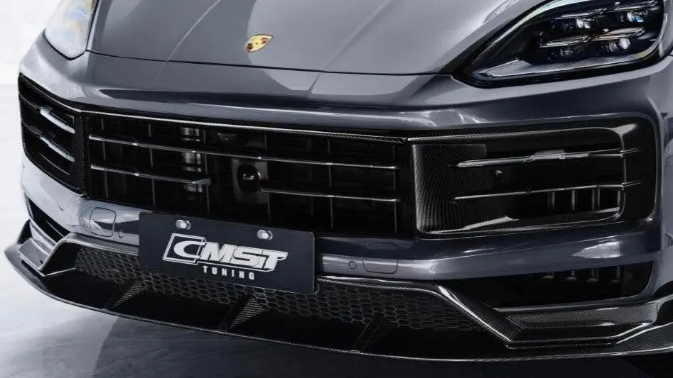 Cmst Tuning Carbon Fiber/Frp Front Intake Vents Trim For Porsche Cayenne 9Y0 E-Hybrid/9Y3 S 1