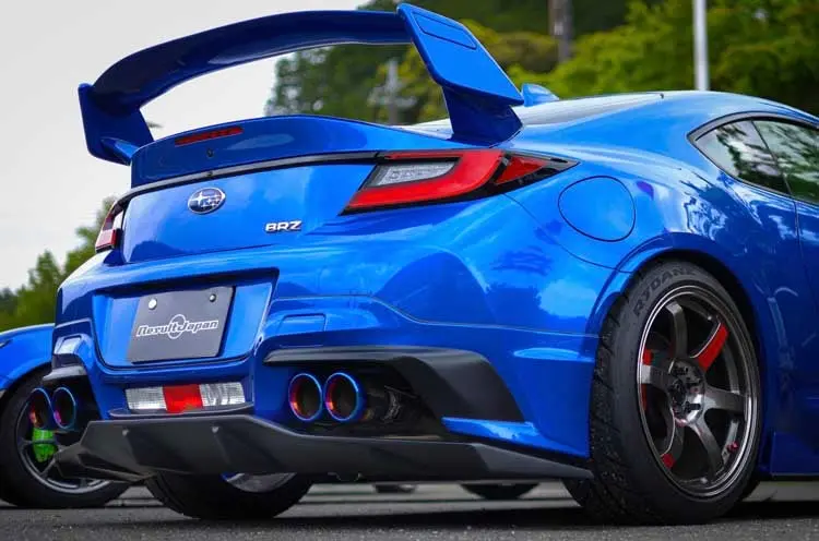 Result Japan Rear Diffuser For Trd Rear Half Spoiler (Frp) For Toyota Gr86 (Zn8) And Subaru Brz (Zd8) 2022+ 1