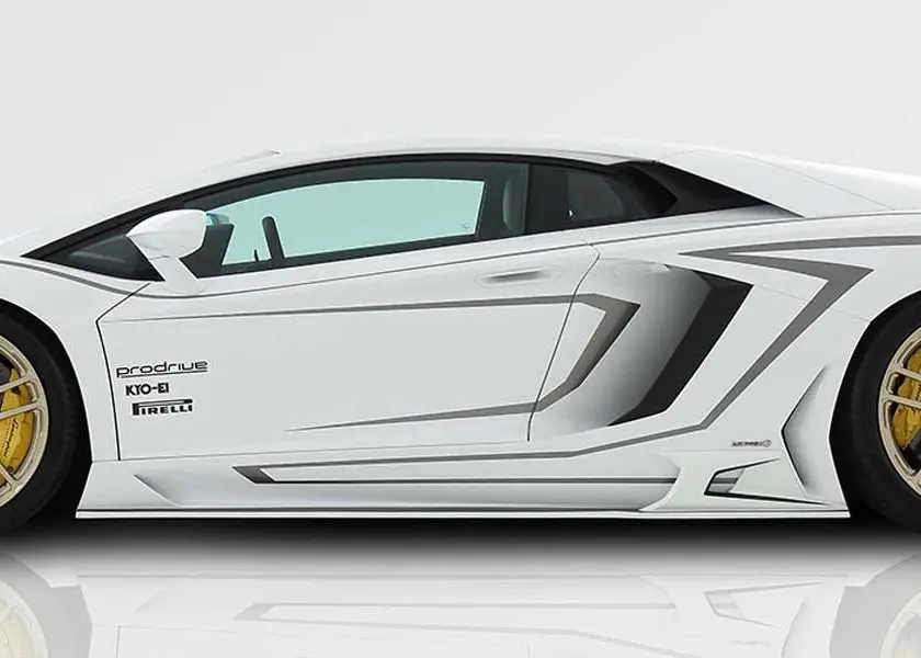 Rowen Side Skirt (Frp) For 2012-2017 Aventador Lp700-4 1
