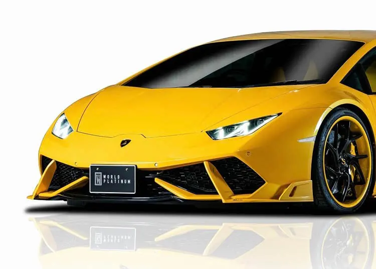 Rowen Front Spoiler (Frp) For 2015-2019 Lamborghini Huracan Lp610-4 1