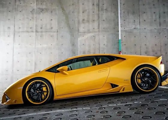 Rowen Side Skirt (Frp) For 2015-2019 Lamborghini Huracan Lp610-4 1