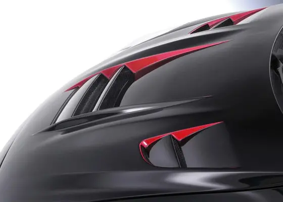 Rowen Rr Racing Hood (Frp) For Nissan Gt-R (R35) 2011-2016 1