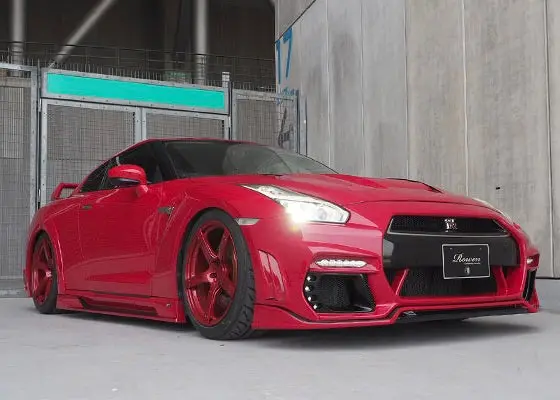 Rowen Front Bumper (Frp) For Nissan Gt-R (R35) 2011-2016 1