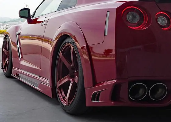 Rowen Side Skirt (Frp) For Nissan Gt-R (R35) 2011-2016 1