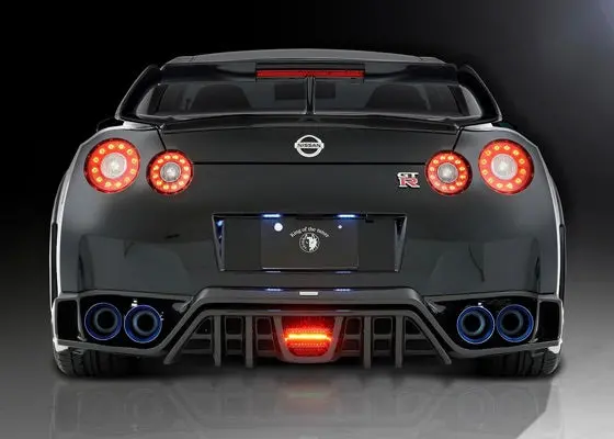 Rowen Rear Racing Diffuser (Frp) For Nissan Gt-R (R35) 2011-2016 1