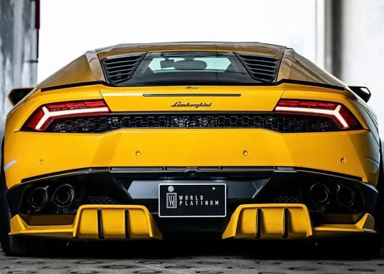Rowen 4P Aero Set (Frp) For 2015-2019 Lamborghini Huracan Lp610-4 1