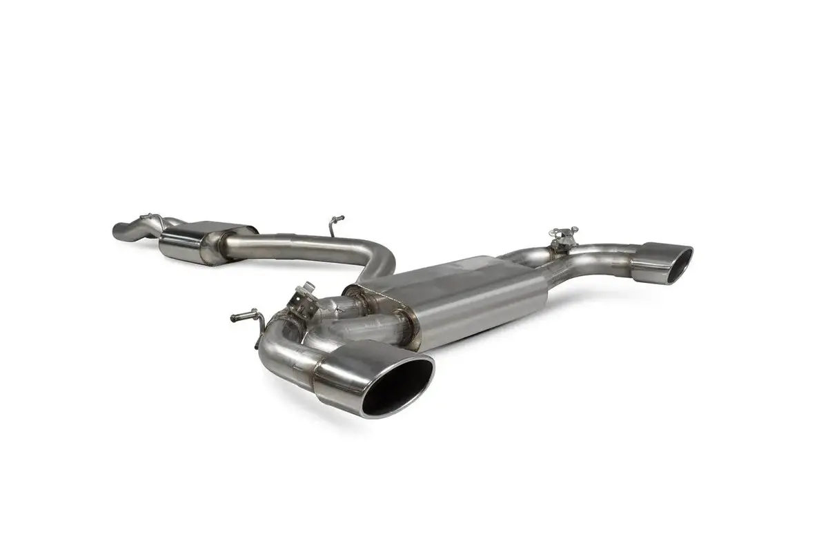 Scorpion Exhausts Resonated Cat-Back System With Electronic Valves - Rs3 Saloon 8V Mqb (Gpf And Non Gpf Models) - 2017 - Sau083 1