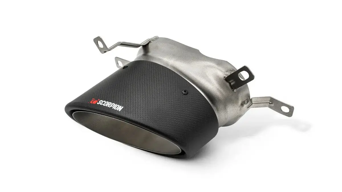 Scorpion Exhausts 170 X 120Mm Carbon Fibre Ascari Rs Trim (Pair) Rs6 Avant C7 2013 - Sau087u 1