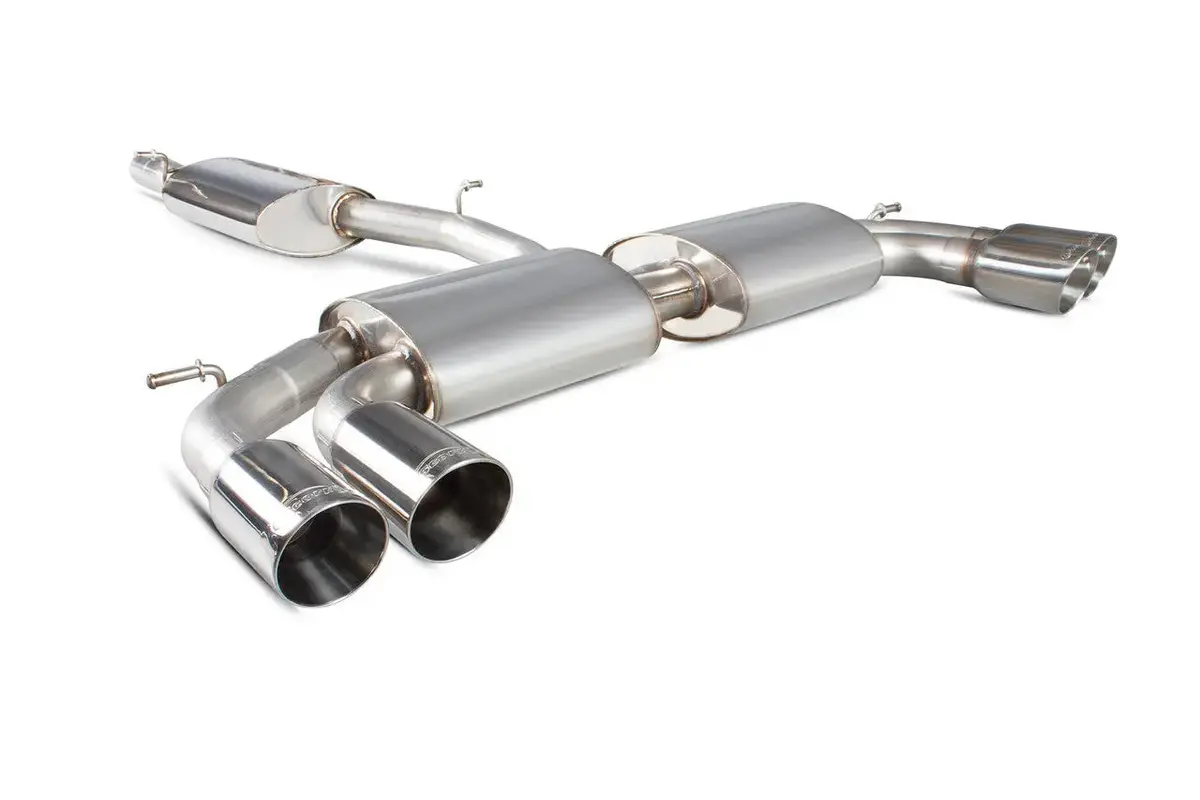 Scorpion Exhausts Resonated Gpf-Back System With No Valves - Sq2 - 2019 - Sau091 1