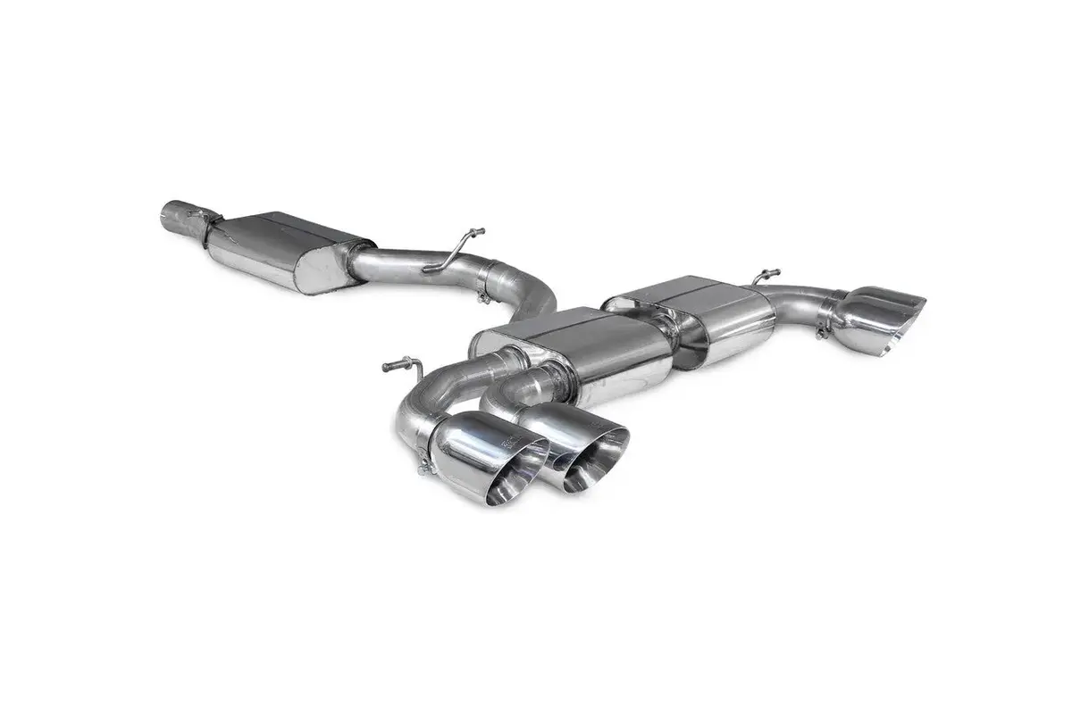 Scorpion Exhausts Resonated Cat/Gpf Back System - S3 8Y Sportback - 2020 - Sau094 1