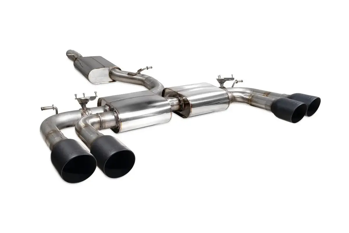 Scorpion Exhausts Resonated Cat/Gpf-Back System & Electronic Valves Valved S3 Saloon 8V 2013 - Sau096c 1