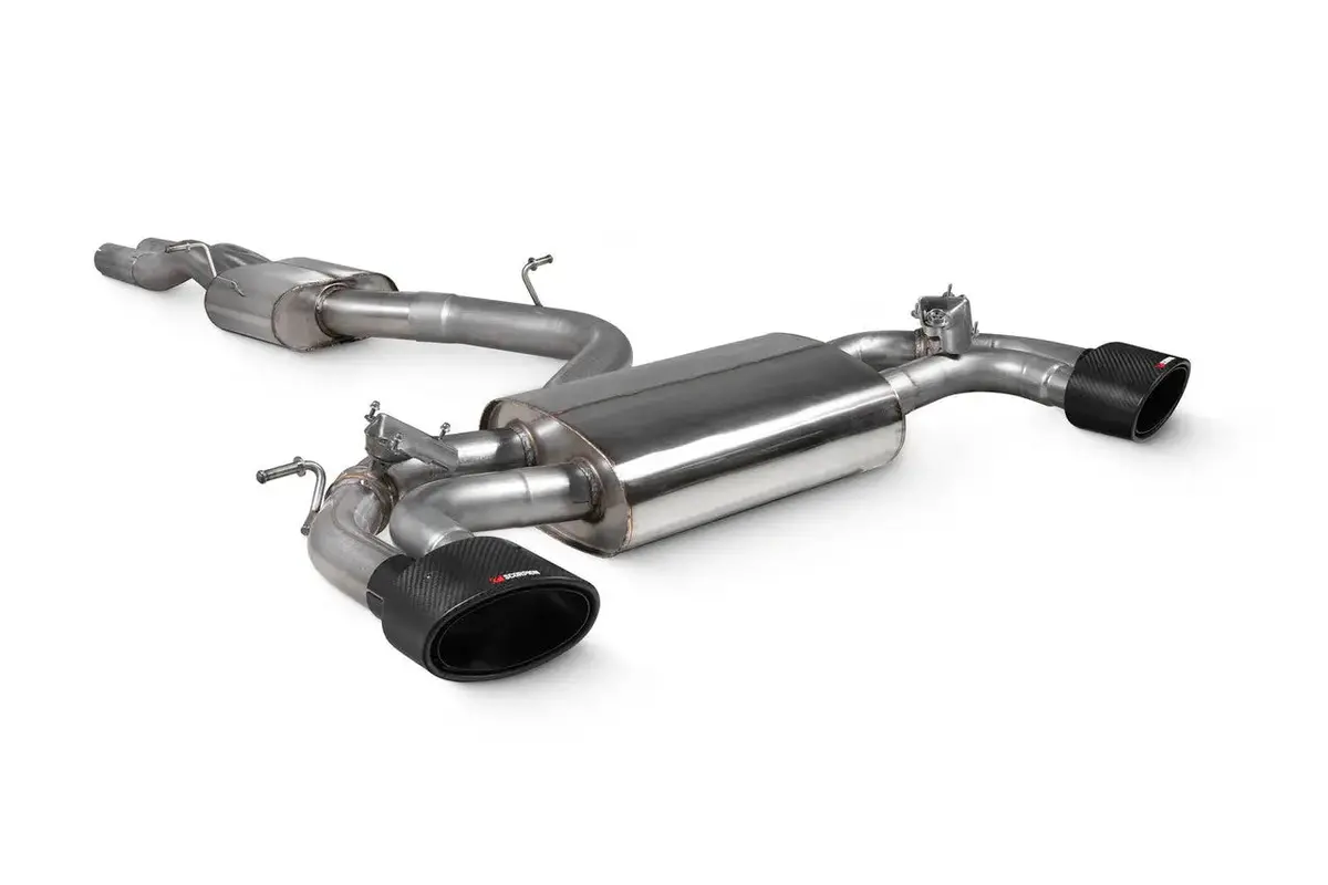 Scorpion Exhausts Resonated Cat-Back System With Valves Valved Rs3 8V Pre-Facelift 2015 - Sau106cf 1