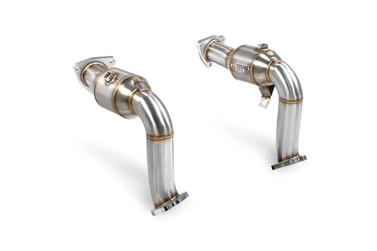 Scorpion Exhausts De-Cat Downpipes -  S4 3.0 Tfsi V6 Quattro & Avant B8/B8.5 - 2009 - Sauc044 1