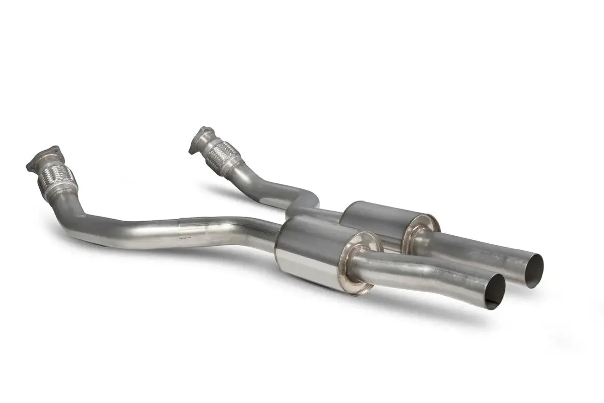 Scorpion Exhausts Resonated Front Section -  S4 3.0 Tfsi V6 Quattro & Avant B8/B8.5 -  2009 - Saup044 1