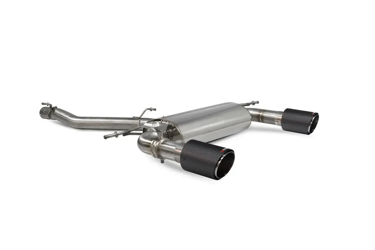 Scorpion Exhausts Non-Res Cat-Back System With Electronic Valves Valved - Tt Mk3 2.0 Tfsi Quattro Non Gpf Model Only - 2014 - 2019 - Saus085cf 1