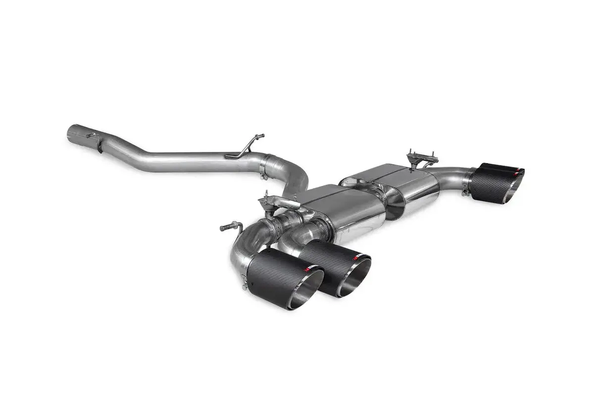 Scorpion Exhausts Non-Res Cat/Gpf Back System & Electronic Valves - S3 8Y Sportback - 2020 - Saus093cf 1
