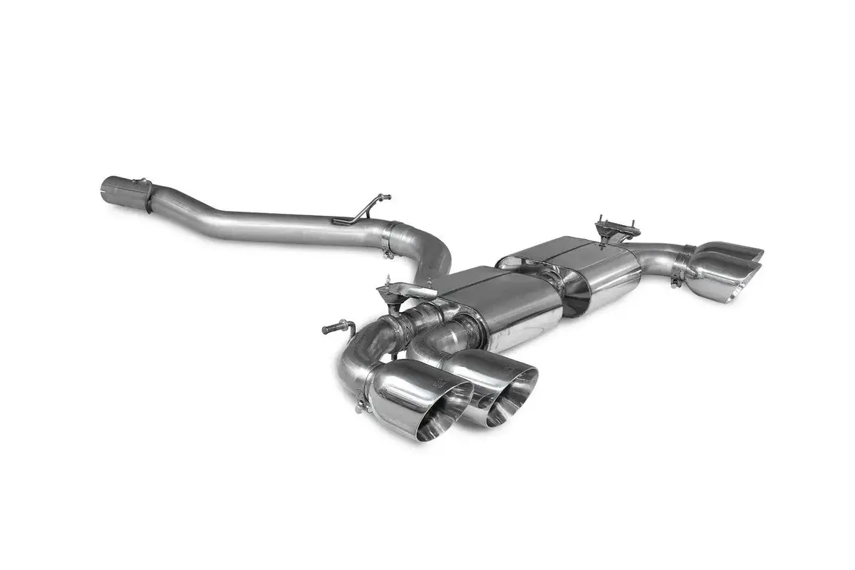 Scorpion Exhausts Non-Res Cat/Gpf Back System & Electronic Valves - S3 8Y Sportback - 2020 - Saus093 1