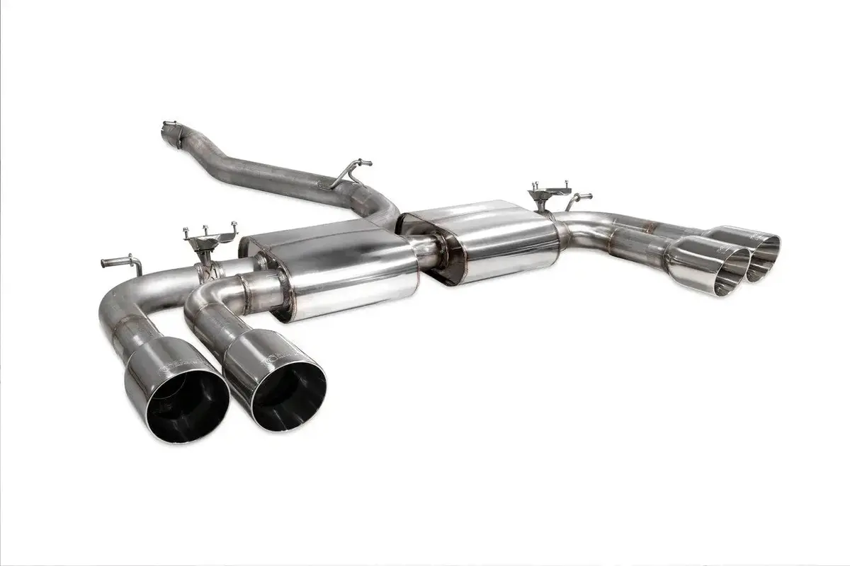 Scorpion Exhausts Non-Resonated Cat/Gpf-Back System With Valves Valved S3 Saloon 8V 2013 - Saus096 1
