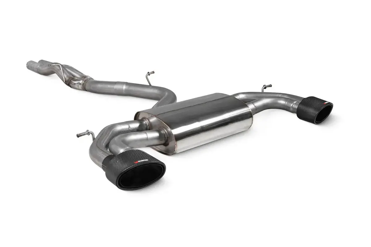 Scorpion Exhausts Non-Res Cat-Back System Without Valves Non-Valved Rs3 8V Pre-Facelift 2015 - Saus107cf 1
