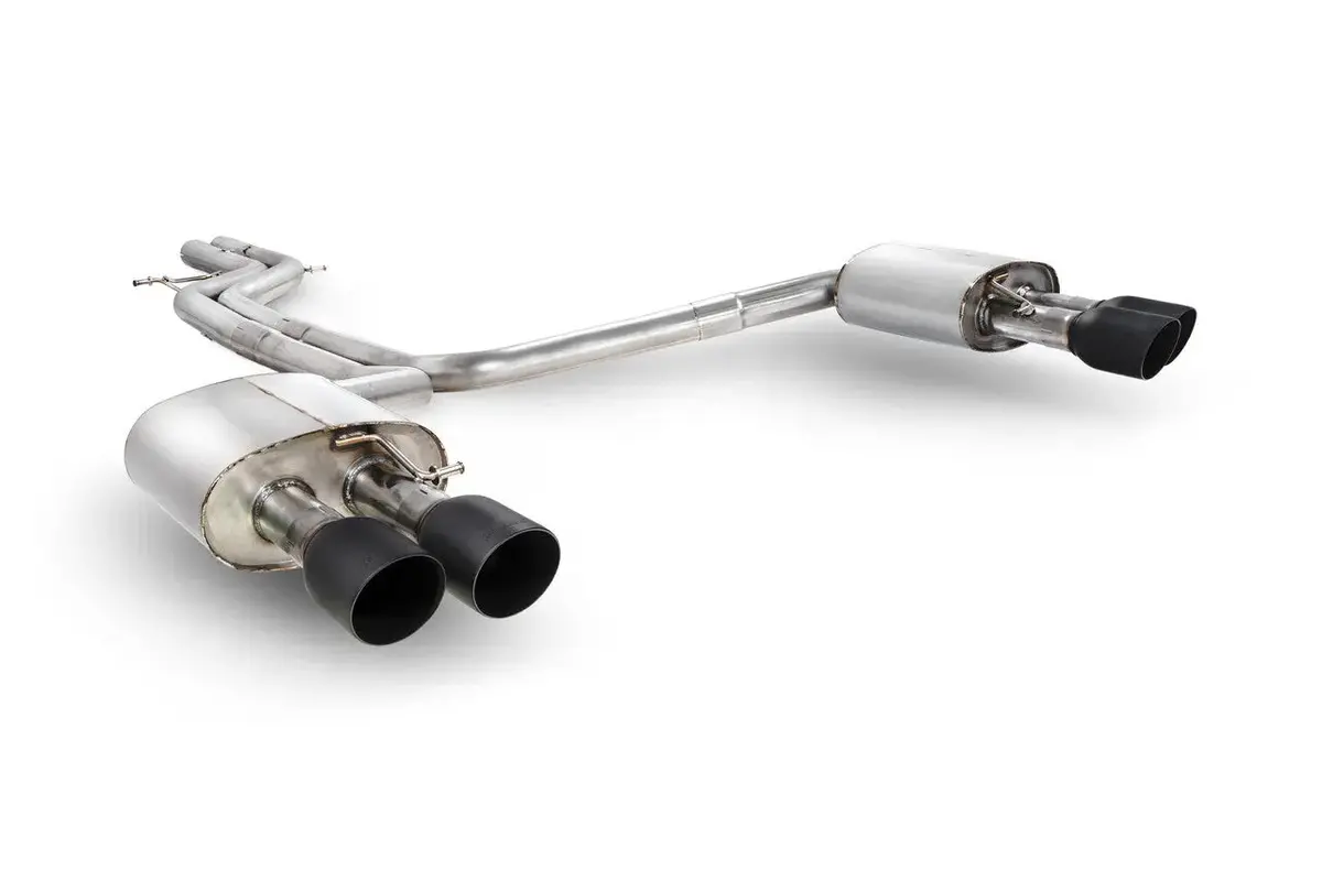 Scorpion Exhausts Non-Resonated Half System With No Valves Non-Valved S6/S7 C7 2012 - Saus119c 1