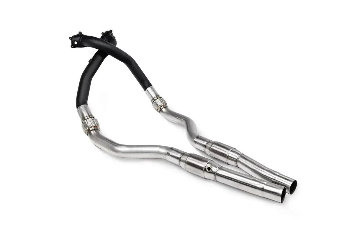 Scorpion Exhausts Sports Cat Downpipes With Large Bore Front Pipes  Rs6 Avant C7 2012 - Saux087 1