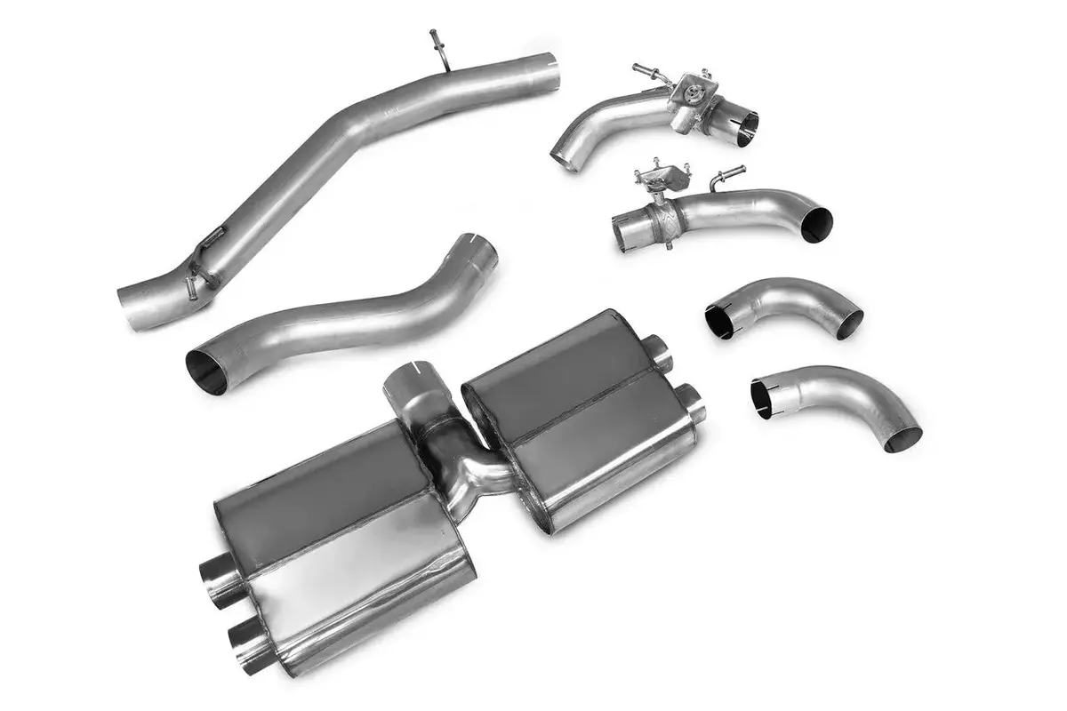 Scorpion Exhausts Downpipe With High Flow Sports Catalyst S3 8Y Sportback & Saloon 2020 - Saux093 1